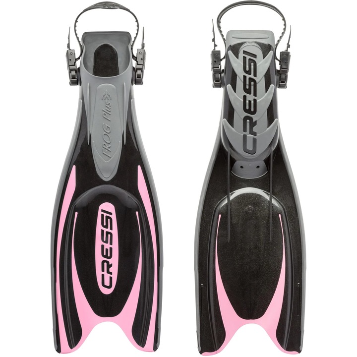 Cressi Frog Plus Férfi Búváruszony, Fekete/Rózsaszín, 36/38, Bf205438
