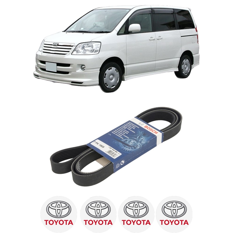 Curea transmisie accesorii TOYOTA NOAH/VOXY (_R6_) 2.0 (AZR60G