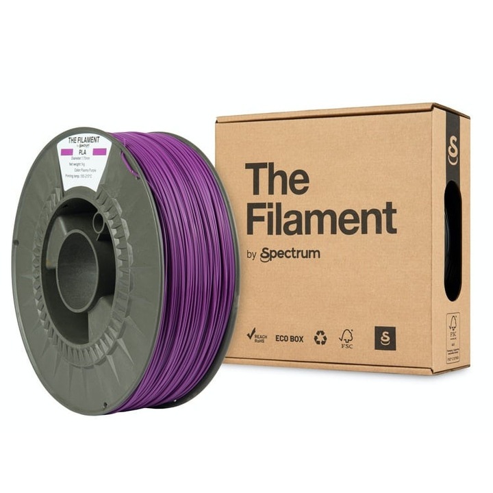 The Filament PLA 1.75mm Plasma Purple 1kg