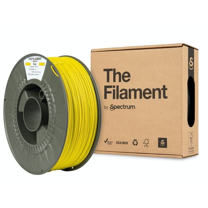 The Filament PLA 1.75mm Sorbet Yellow 1kg