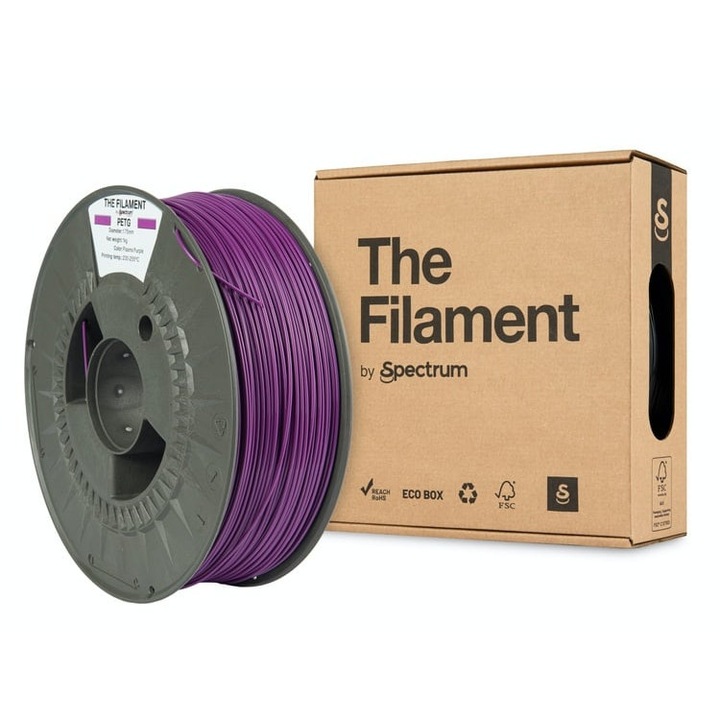 Filament PETG 1.75mm Plazma Lila 1kg