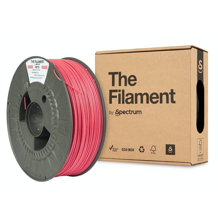 Filament PETG 1.75mm Eper Rózsaszín 1kg