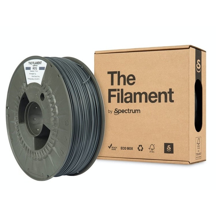 Filament PETG 1.75mm Bazaltszürke 1kg