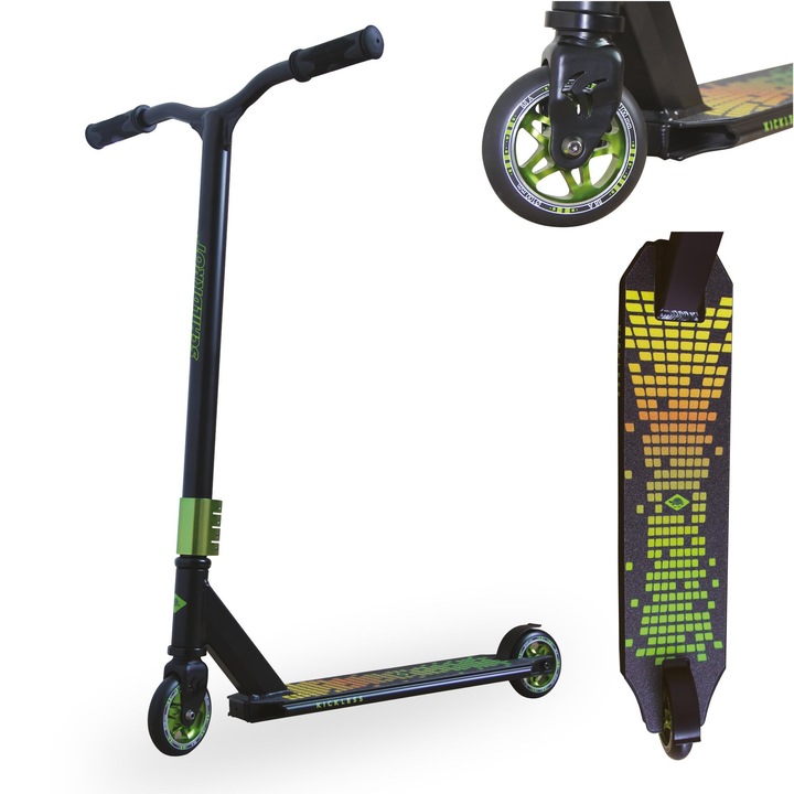 Schildkröt Kickless kaszkadőr roller - Erdő