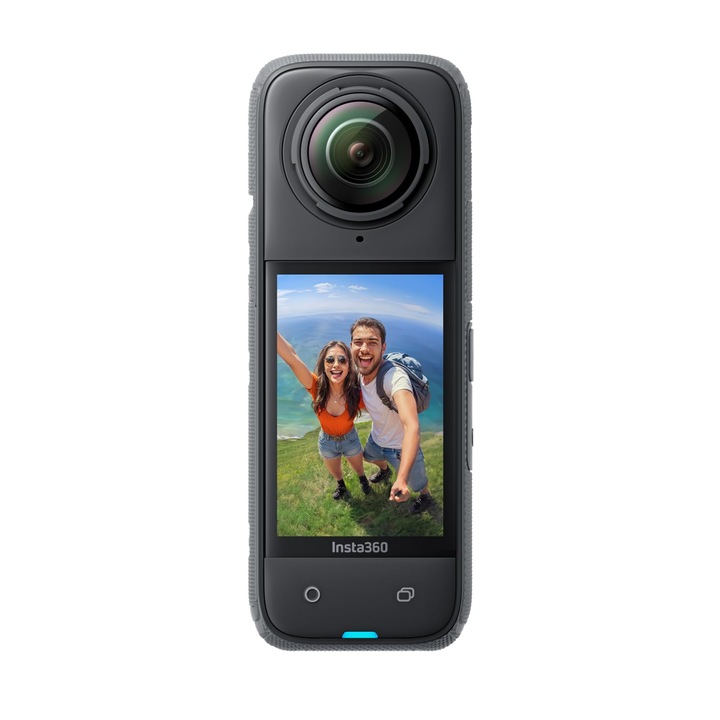 Insta360 X4 akciókamera, 8K 360, vízálló, 4K felvétel, készlet