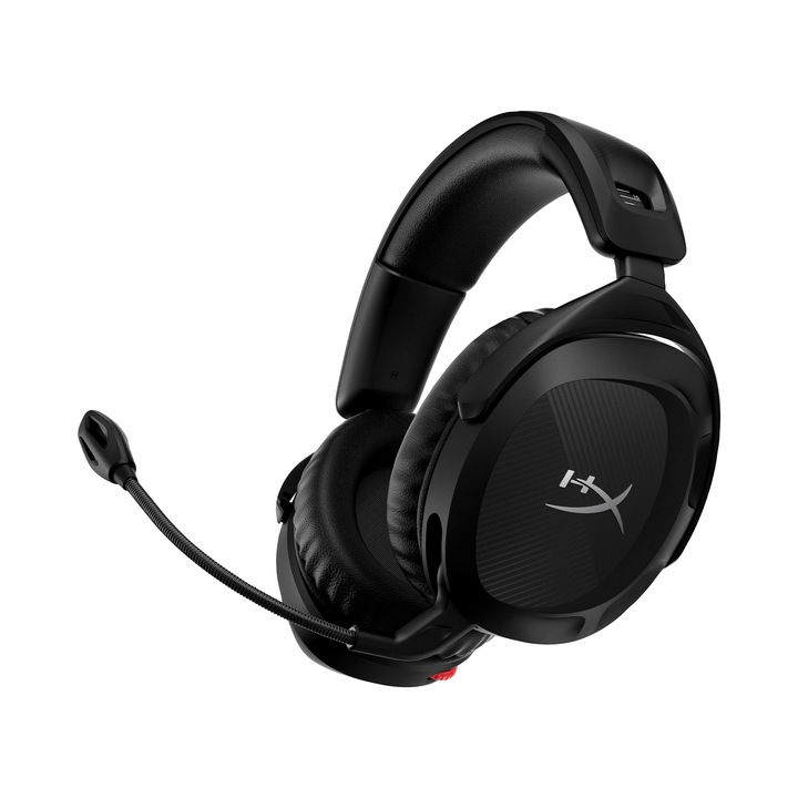 Геймърски слушалки HyperX Cloud Stinger 2, безжични 2.4 GHz, DTS Headphone:X, черни