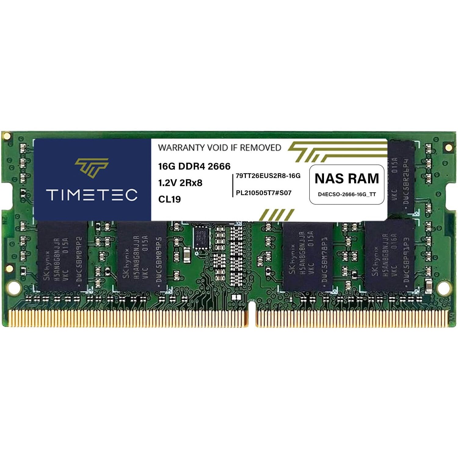 Memorie RAM Timetec Sodimm 16GB DDR4 2666MHz ECC Nebufferat - eMAG.ro