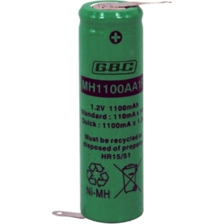 Baterie reincarcabila Ni-Mh AA 1100mAh, SKB, 1,2V, 14,5x48,4mm