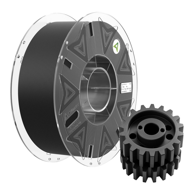 Filament Creality Din Fibra De Carbon Petg 1, 75 Mm, Filament Hyper Petg-Cf Pentru Imprimanta 3D, Material Pentru Imprimanta 3D Ranforsat Cu 8% Fibra De Carbon Cu Rfid, Textura Mata Din Fibra De Carbon Petg - 1 Kg