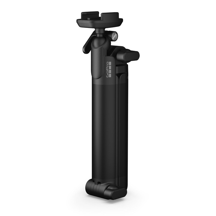 Gopro 3-Way 2.0 (Трипод/Дръжка/Удължител) - Официален аксесоар Gopro, Afaem-002, Черен