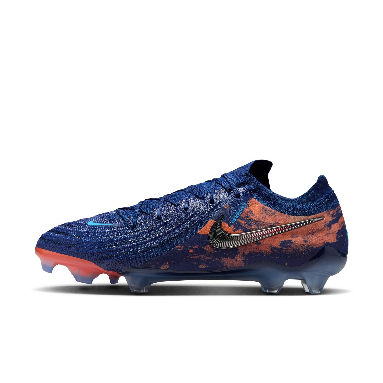 Ghete de fotbal Nike Phantom GX 2 Elite, albastru inchis