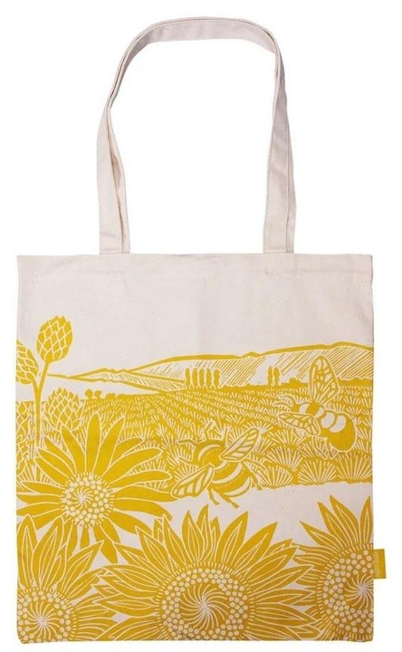 Geanta de dama, Half Moon Bay, model Kate Heiss, muscat, din bumbac reciclat