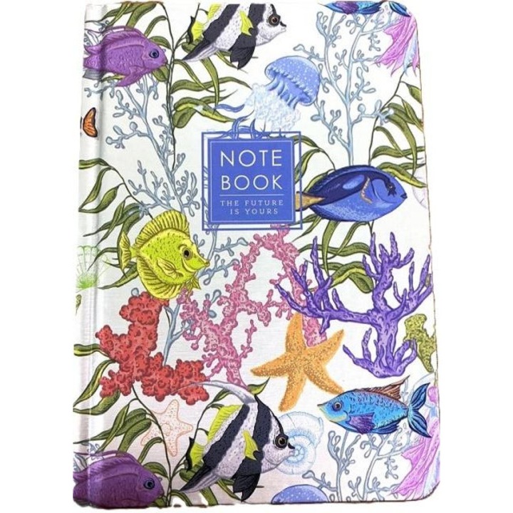 Caiet decorativ A6 64 pagini grila Fresh