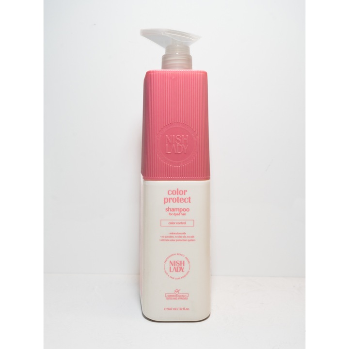 Sampon pentru par - NISH LADY - Color protect - 947 ml