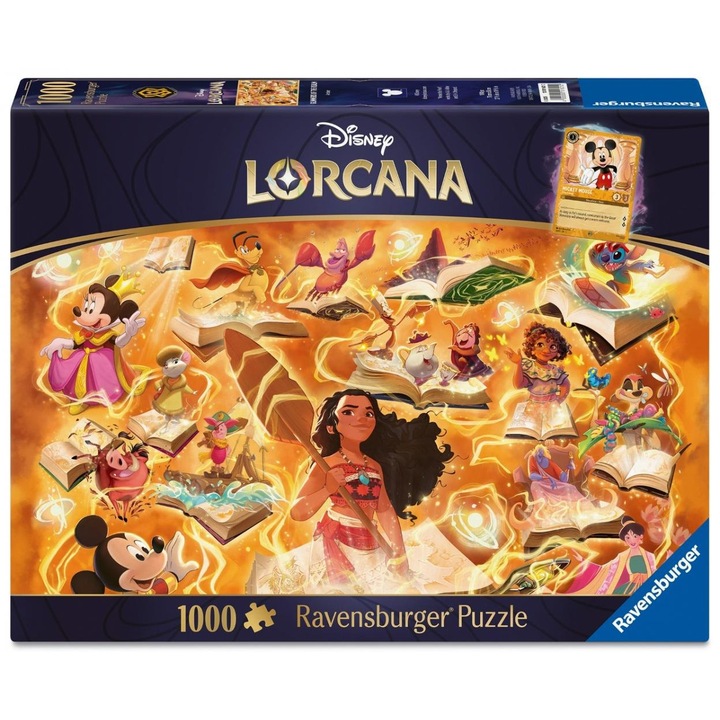 Ravensburger - Puzzle Disney Lorcana: Ray's Comic Modern Time - 1 000 darab