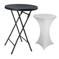 set raki masa inalta cocktailcatering culoare cafea d80xh110cm cu husa elastica alba imagen 34_0_
0
