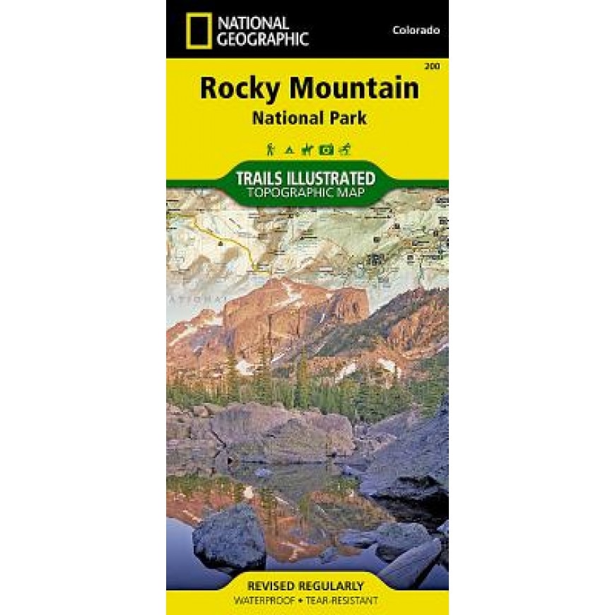Rocky Mountain National Park Colorado Usa Outdoor Recreation Map National Geographic Maps Manufactured By Emag Ro