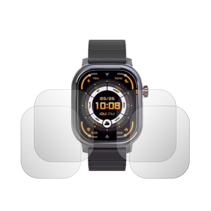 Set 4X Folie Protectie Ecran Folie24, pentru Kospet Pulse, 2X Ultra-Clear + 2X Mate, Adezive, Flexibile cu Auto Regenerare