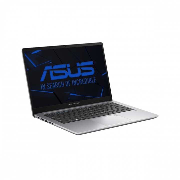 Asus ExpertBook P1 Laptop, Intel Core i3 1315U, 32GB Memória, 256GB SSD, 14" FullHD kijelző, Szürke, Magyar billentyűzet, Böngésző, Vírusirtó, Windows 11 Pro