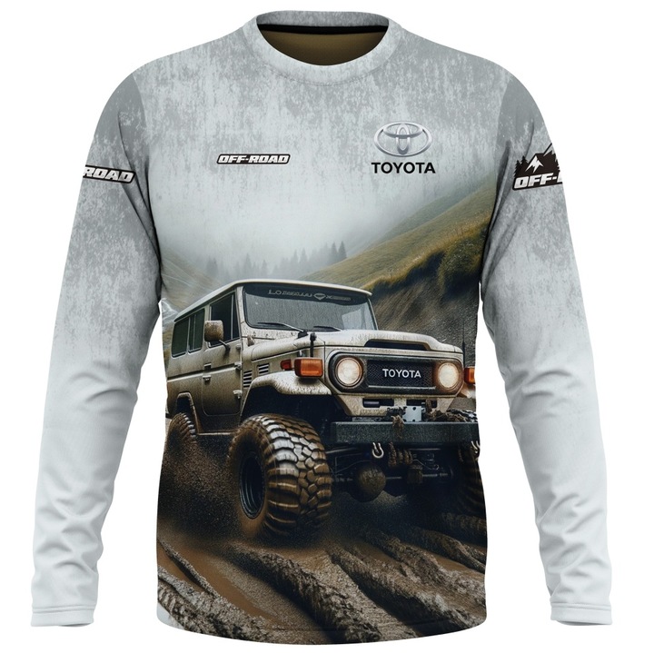 Bluza Copii Toyota 104.07, maneca lunga, multicolor