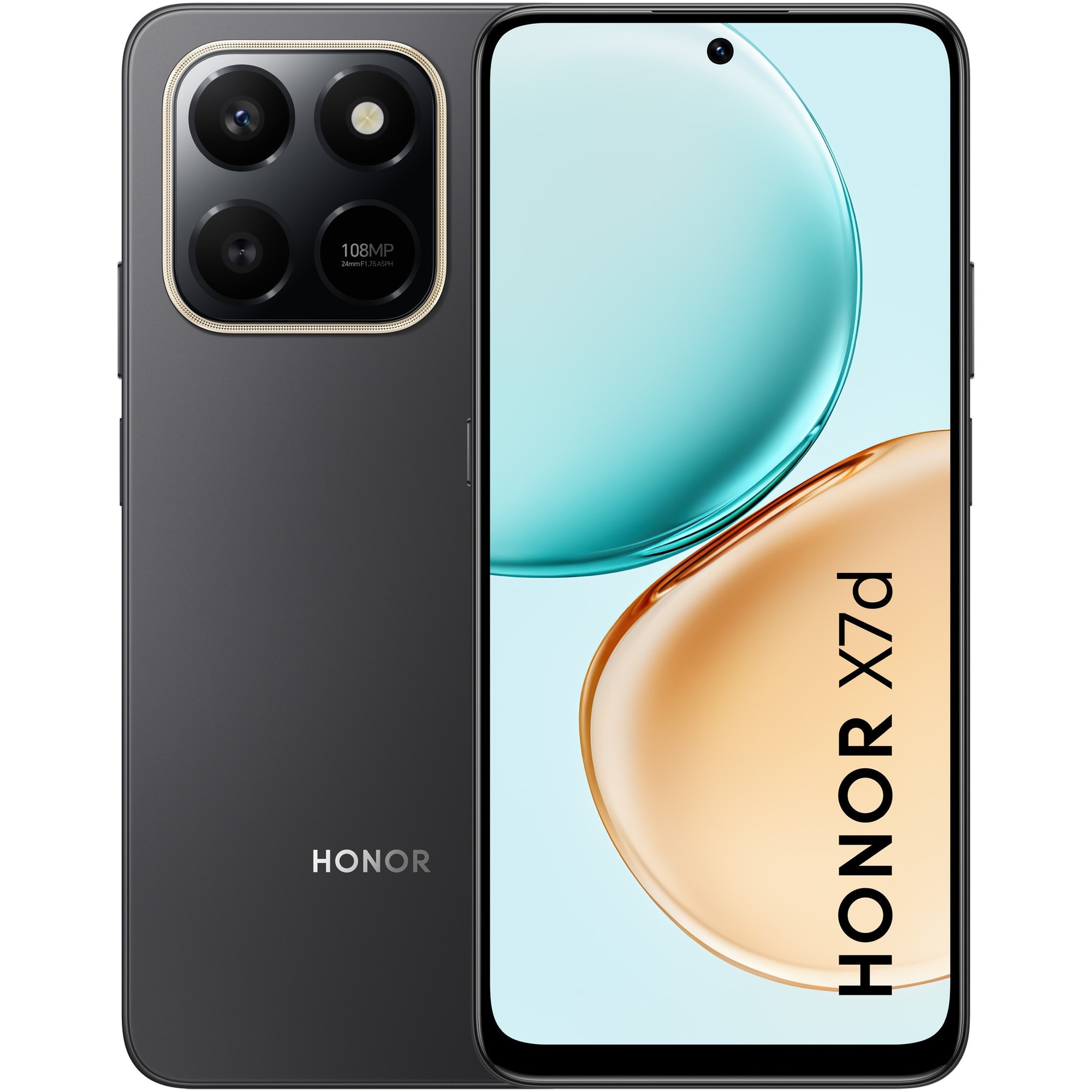 Telefon mobil Honor X7d, 8/256GB, Negru