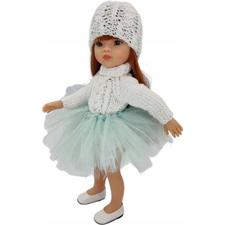 Babaruha, Paola Reina, 32 cm, szett, baba és cipő nélkül, többszínű