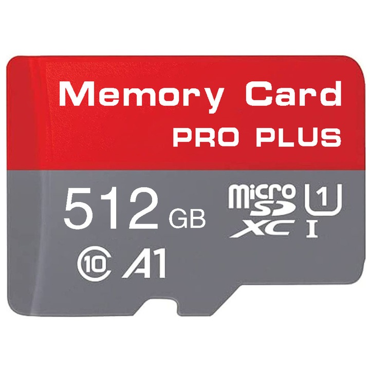 Card micro SDXC 512GB, 100MB/s, cu adaptor SD