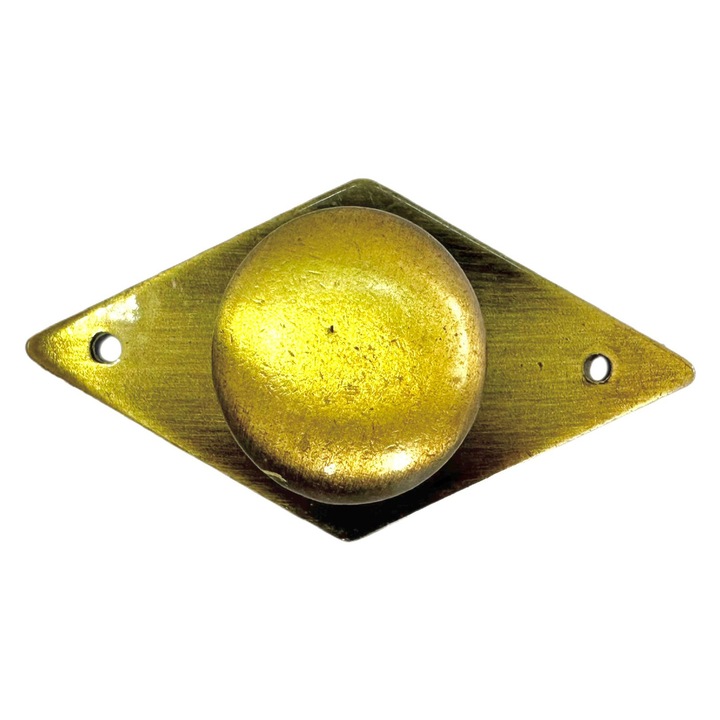 Мебелен бутон с декоративна плоча ромб