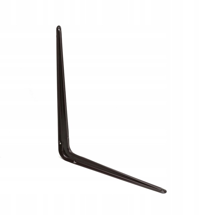 Set 24x Suport Pentru Raft, BKshop, Suport Metalic Din Otel, Vopsit In Camp Electrostatic, Rezistent Si Durabil, Design Simplu, Ideal Pentru Garaj Sau Birou, Montaj Rapid, 350 x 300 mm, Maro