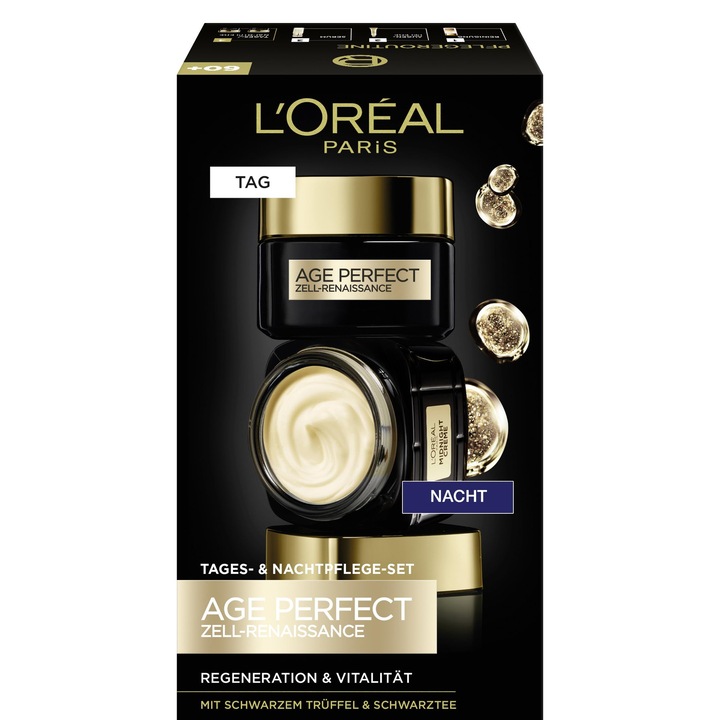 L'Oreal Paris Age Perfect Cell Renaissance arckrém szett, ránctalanító nappali és éjszakai, 2 x 50 ml