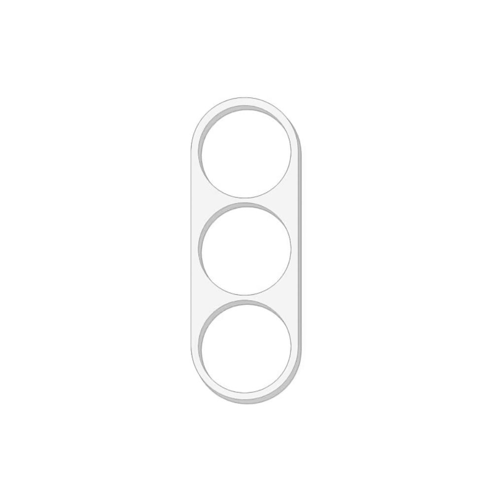 Folie Sticla pentru Camera, Flippy, Pentru Samsung Galaxy Z Fold 5, 3D, Transparent