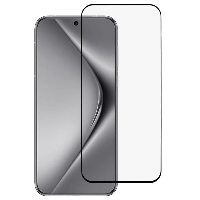 Folie Sticla Securizata, Flippy, Pentru Huawei Pura 70 Pro, Full Glue, Margini Negre, Transparent