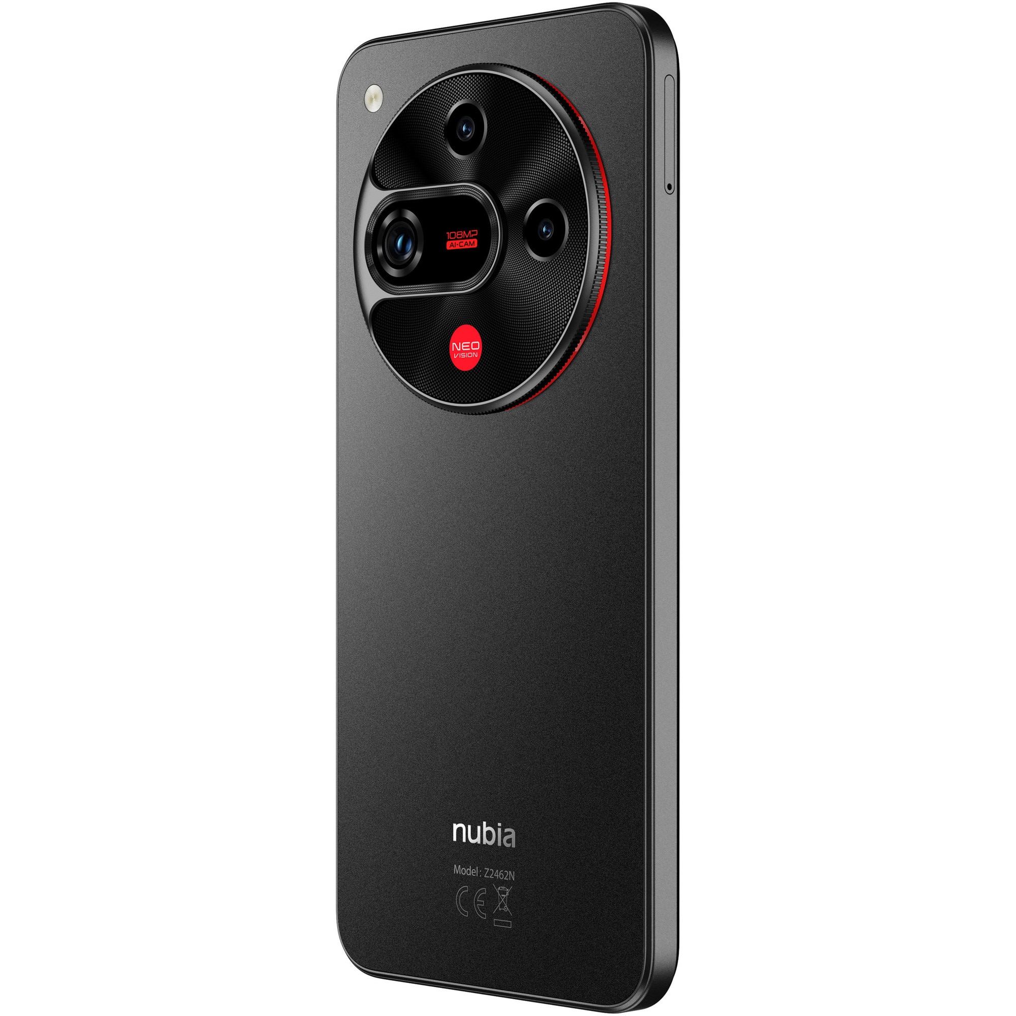 Telefon mobil ZTE nubia Focus 2, Dual SIM, 8GB, 256GB, 5G, Obsidian Black