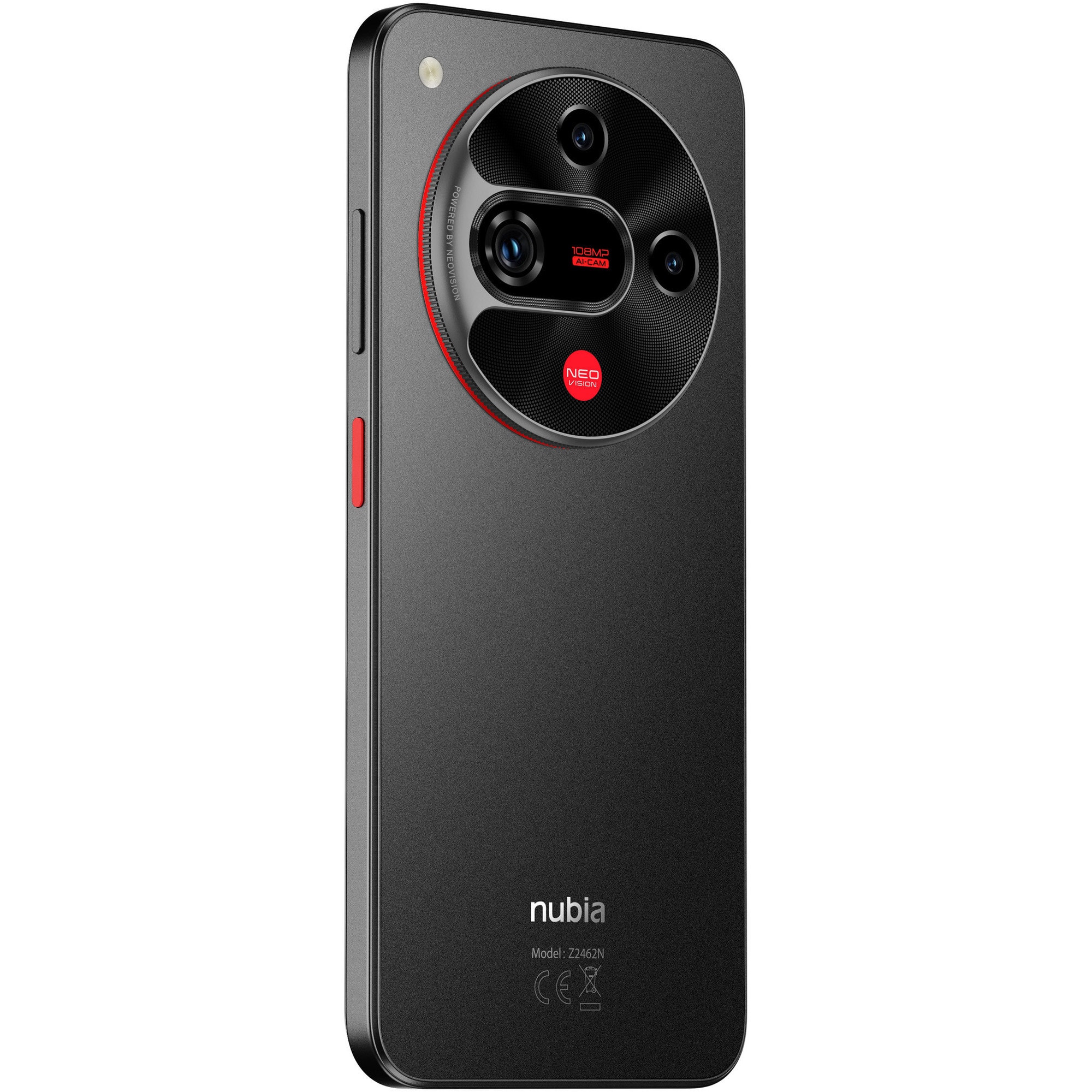 Telefon mobil ZTE nubia Focus 2, Dual SIM, 8GB, 256GB, 5G, Obsidian Black