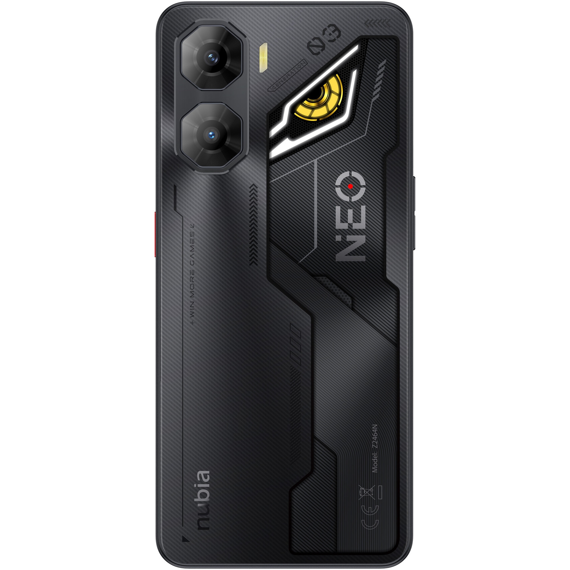 Telefon mobil ZTE nubia NEO 3, Dual SIM, 8GB, 256GB, 5G, Shadow