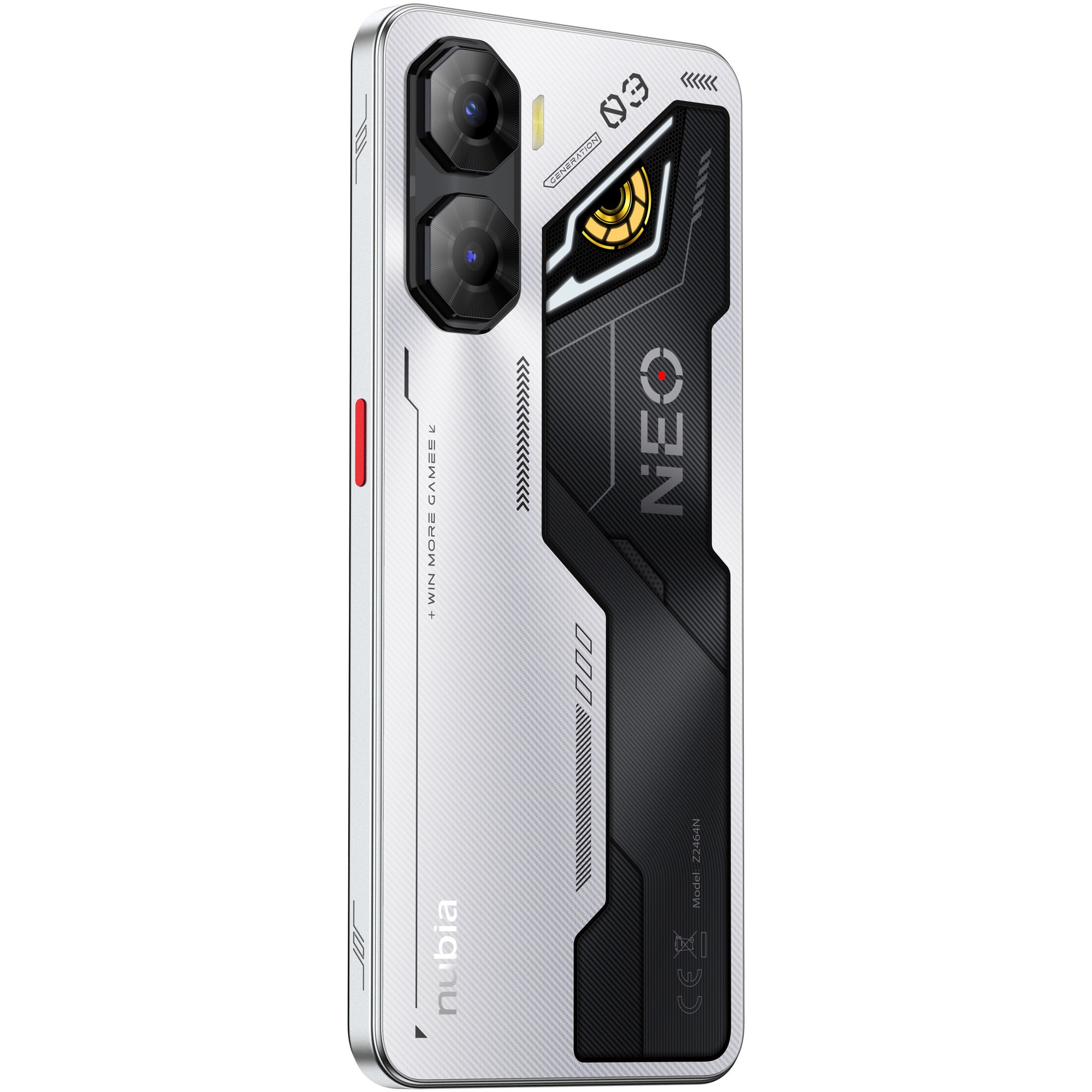 Telefon mobil ZTE nubia NEO 3, Dual SIM, 8GB, 256GB, 5G, Cyber Silver