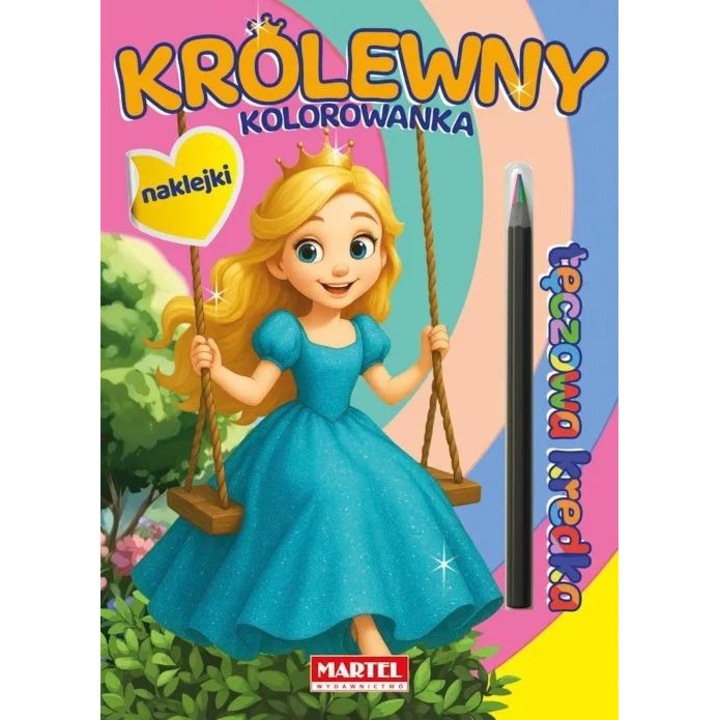Krolewny ceruza színező készlet, Martel, 2 szín