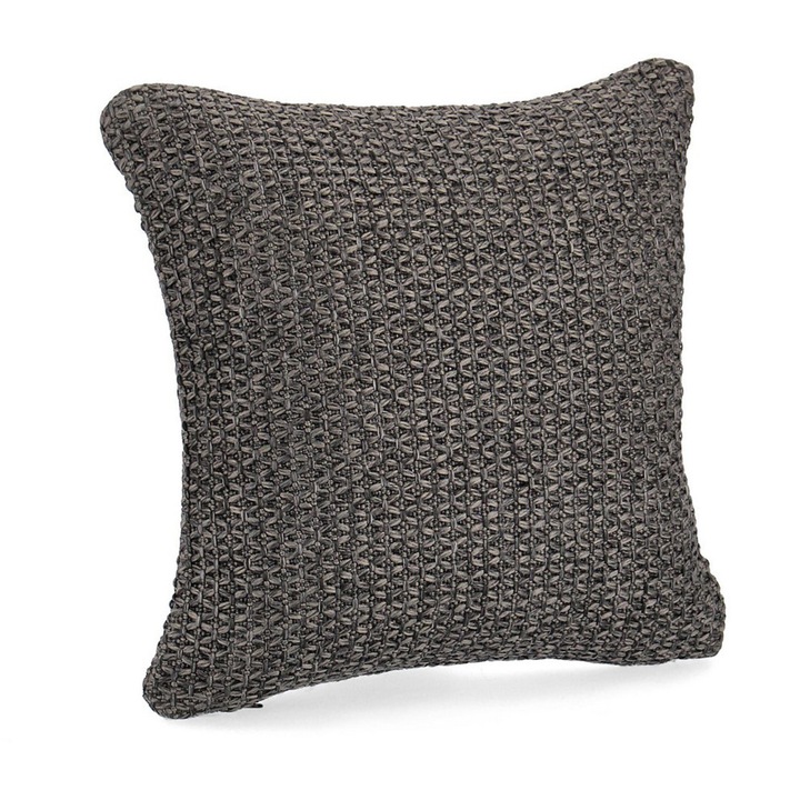 Fata de perna pentru exterior gri din fibre sintetice 45x45 cm Daya Bizzotto