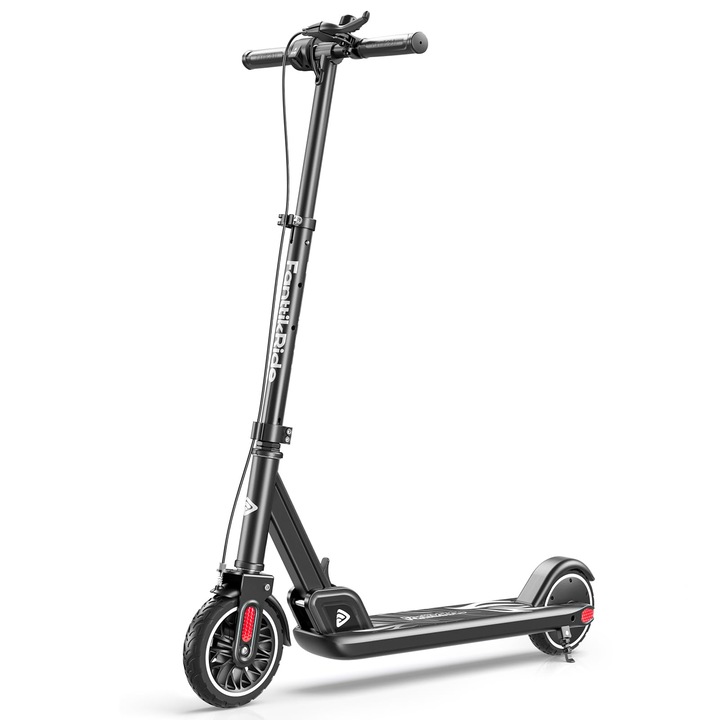 FanttikRide T9 elektromos roller, állítható magasságú, összecsukható, fekete, gyermekeknek és tinédzsereknek, 1,3-1,7 m
