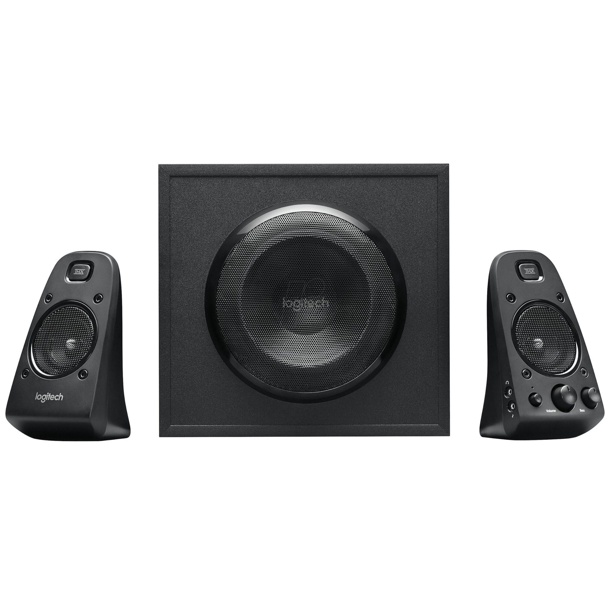 Sistem boxe Logitech Z623 2.1, subwoofer, putere 400W, negru - eMAG.ro