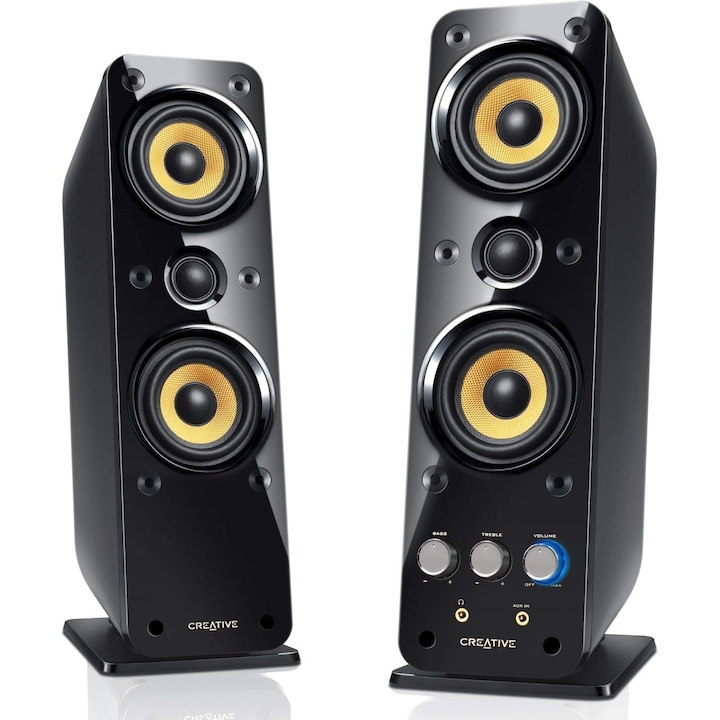 Difuzoare PC Creative GigaWorks T40 Series II, 2.0, Hi-Fi, negru, 16W RMS