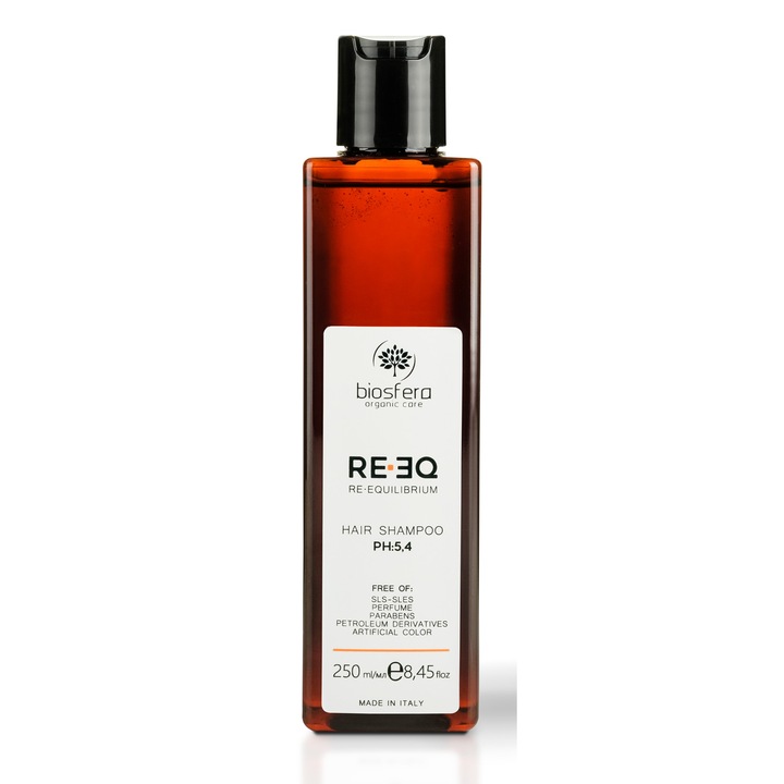Energizáló hajhullás elleni sampon pH 5,4, Biosfera 250 ml