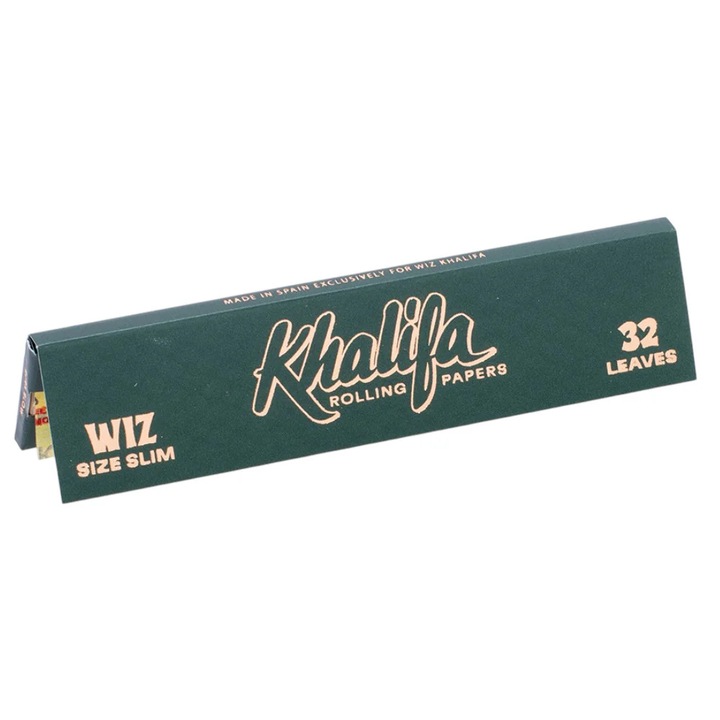 Foite de rulat tigari tutun Khalifa Wiz Size Slim 44x109mm x32