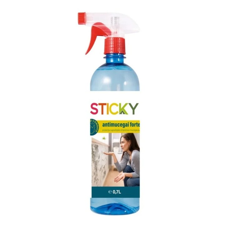 Solutie concentrata profesionala antimucegai forte, 0.7 L