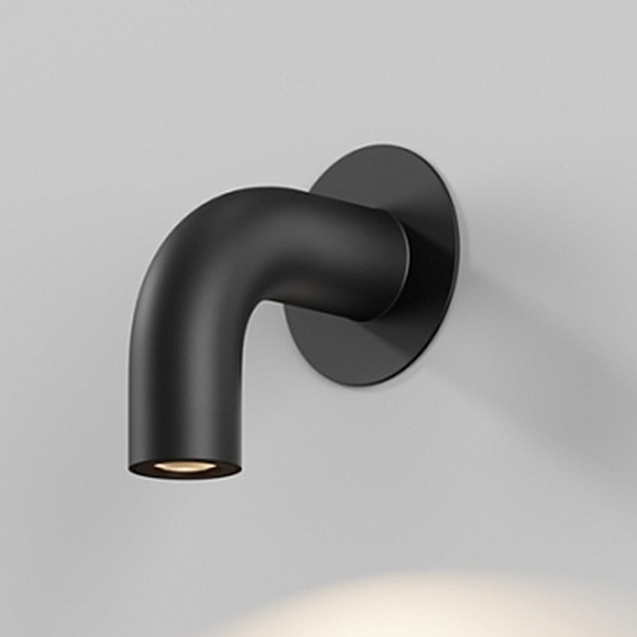 Aplica pentru exterior gri grafit din metal cu LED Sleek Maytoni