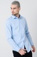 CALVIN KLEIN, Стандартна риза, Пастелносин