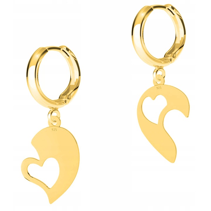 Cercei dama, Larezo, argint 925, set elegant