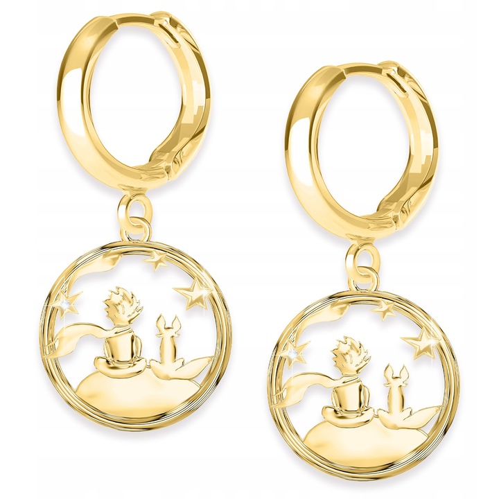 Cercei Dama, Larezo, Argint 925 Cu Inaltime Set Cu Cutie