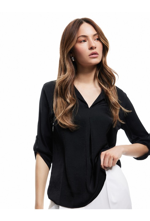 KOTON, Bluza vaporoasa, Negru