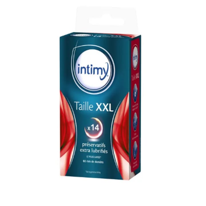 Prezervative Intimy Extra Lubrifiate x 14